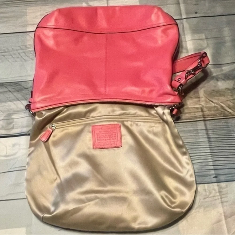 Coach Park Pink Leather Hobo bag 🔥Cert. Authentic🔥 Barbie​